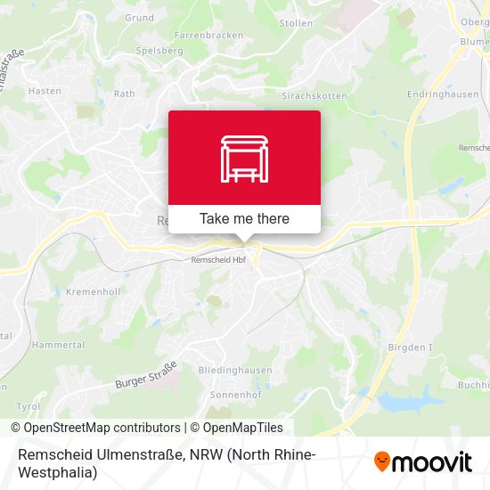 Карта Remscheid Ulmenstraße