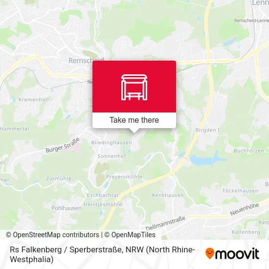 Карта Rs Falkenberg / Sperberstraße