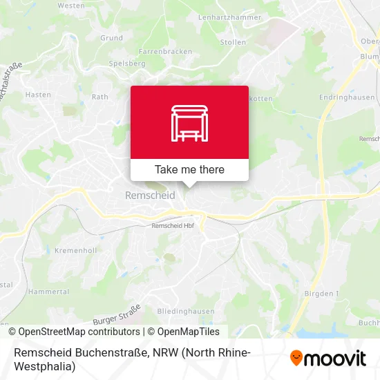 Карта Remscheid Buchenstraße