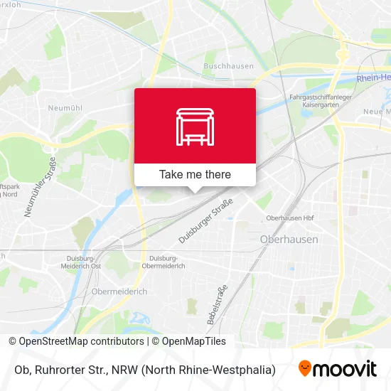 Карта Ob, Ruhrorter Str.