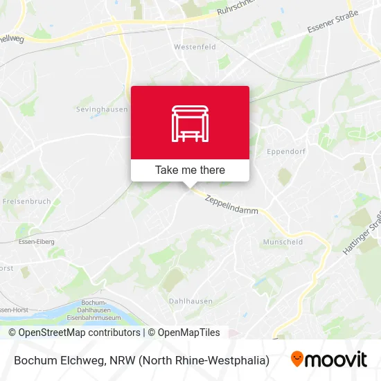 Bochum Elchweg map