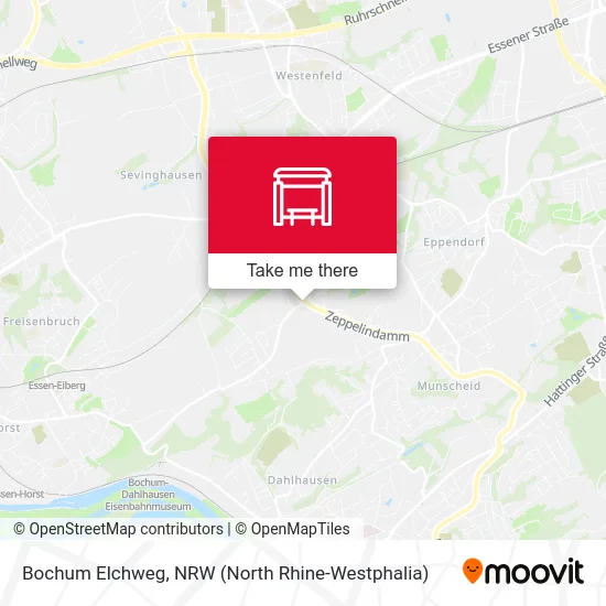 Bochum Elchweg map