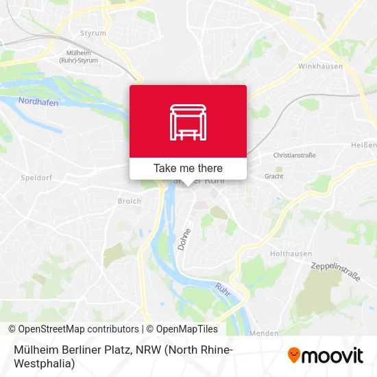 Карта Mülheim Berliner Platz