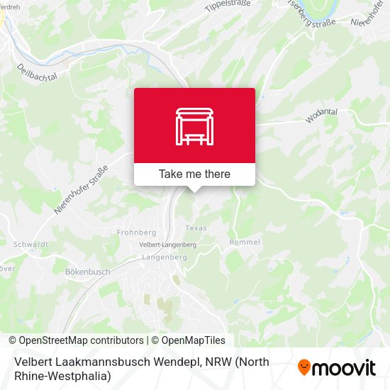 Карта Velbert Laakmannsbusch Wendepl