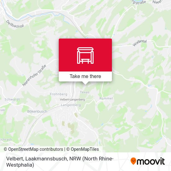 Карта Velbert, Laakmannsbusch