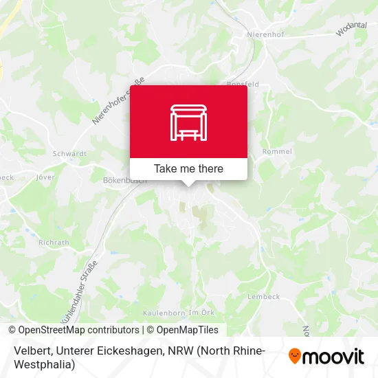 Карта Velbert, Unterer Eickeshagen