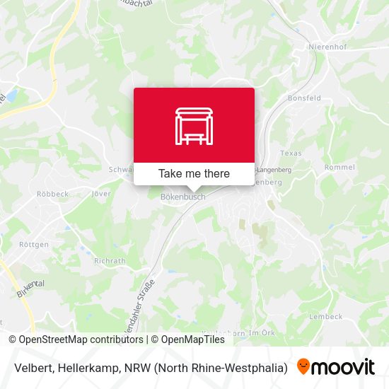 Карта Velbert, Hellerkamp