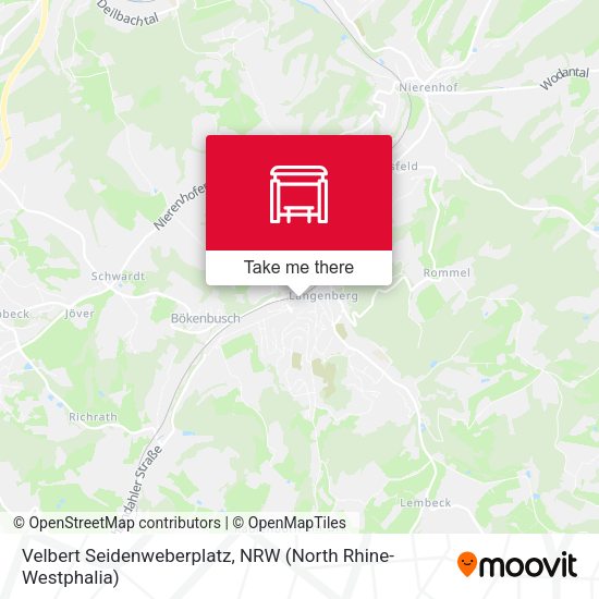 Карта Velbert Seidenweberplatz