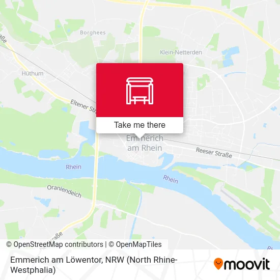 Карта Emmerich am Löwentor