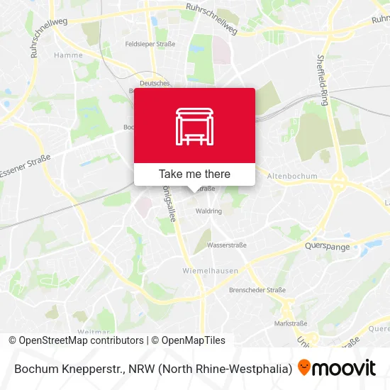 Карта Bochum Knepperstr.