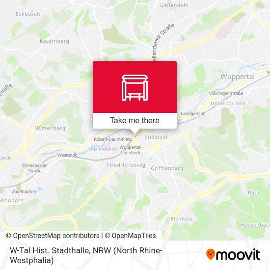W-Tal Hist. Stadthalle map