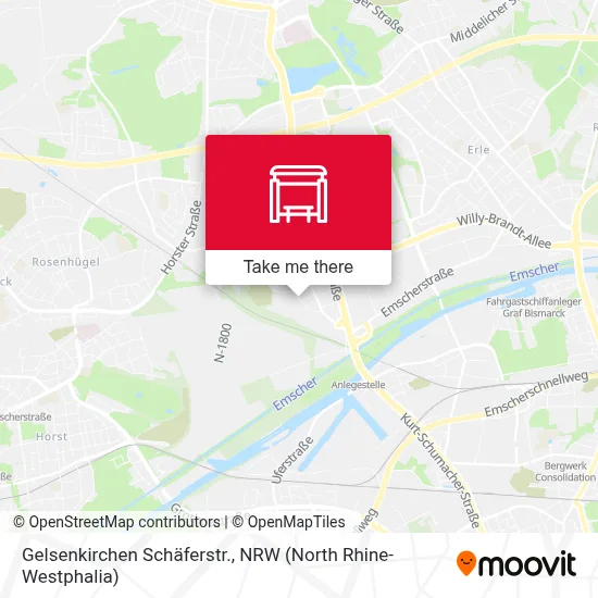 Gelsenkirchen Schäferstr. map