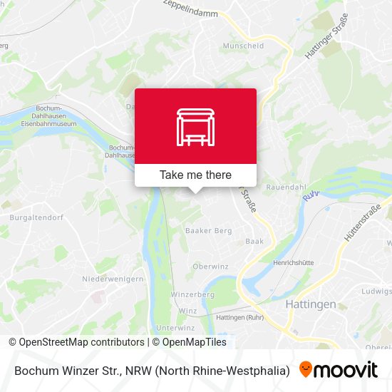 Карта Bochum Winzer Str.