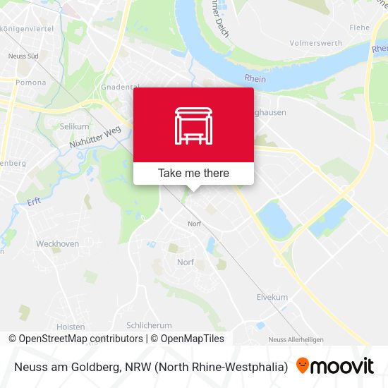 Карта Neuss am Goldberg