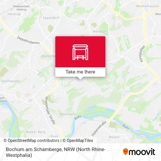 Карта Bochum am Schamberge