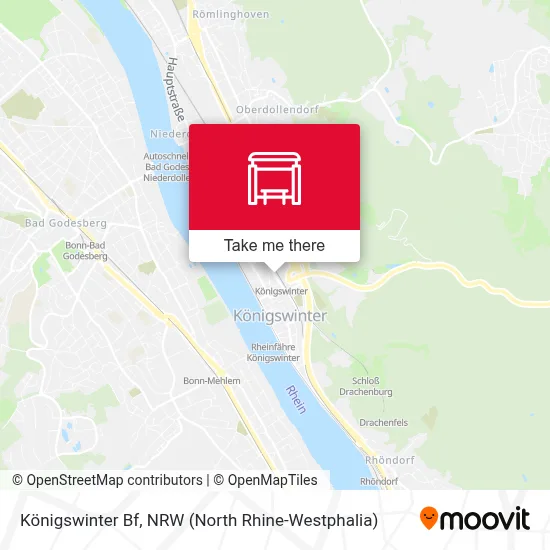 Königswinter Bf map