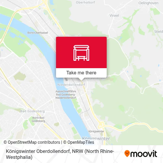 Königswinter Oberdollendorf map