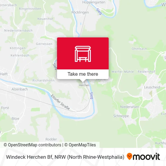 Windeck Herchen Bf map