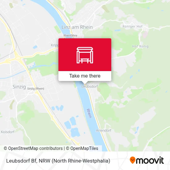 Leubsdorf Bf map