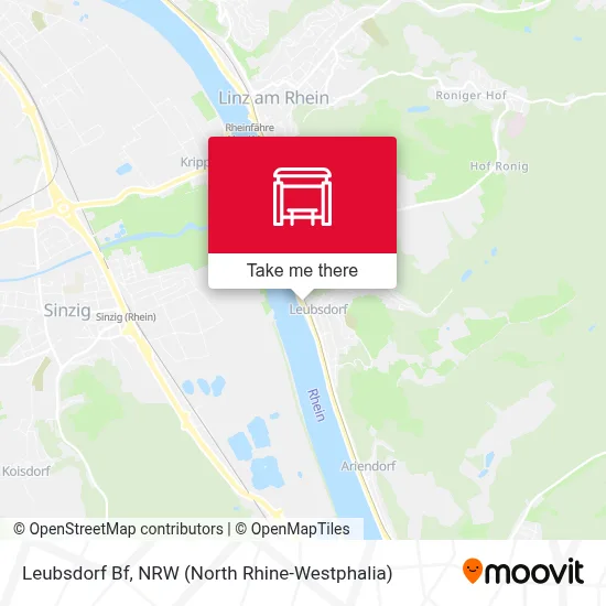 Leubsdorf Bf map