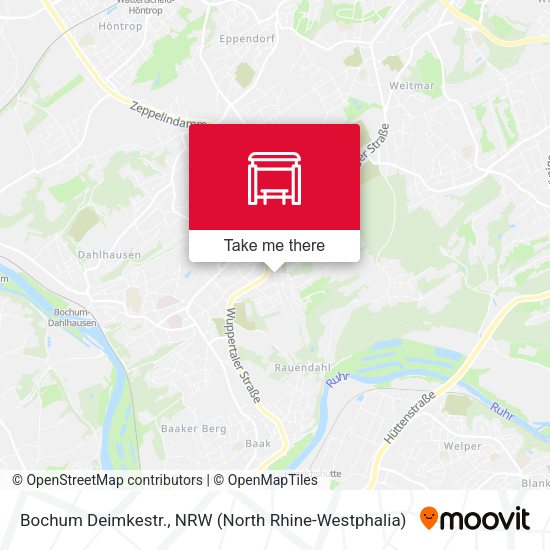 Карта Bochum Deimkestr.