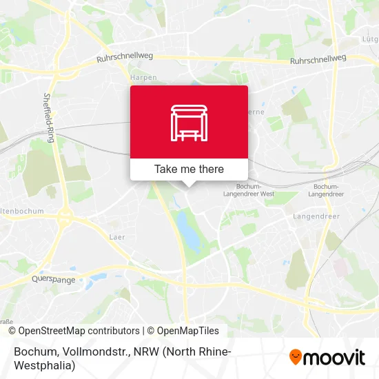 Карта Bochum, Vollmondstr.