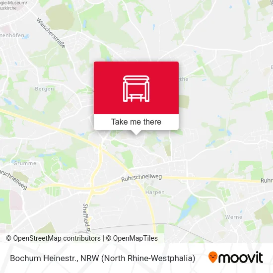 Карта Bochum Heinestr.