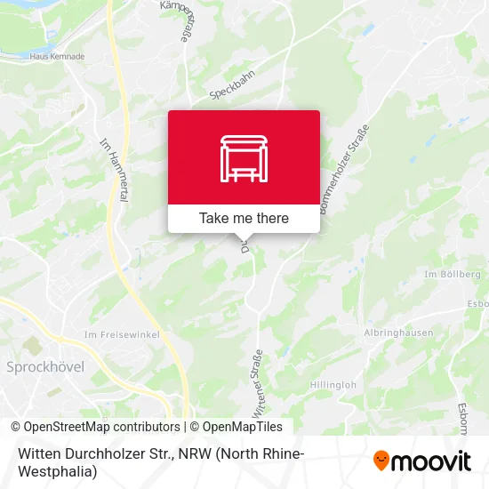 Карта Witten Durchholzer Str.