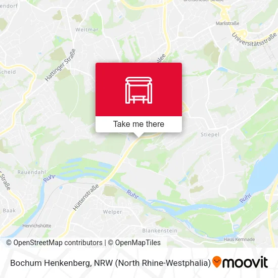 Карта Bochum Henkenberg