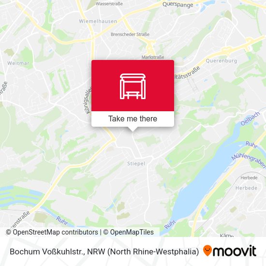 Карта Bochum Voßkuhlstr.