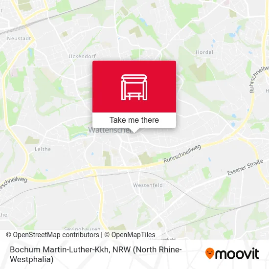 Bochum Martin-Luther-Kkh map