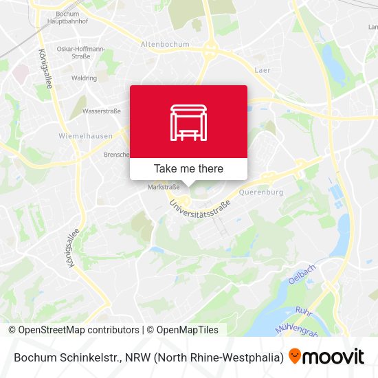 Карта Bochum Schinkelstr.