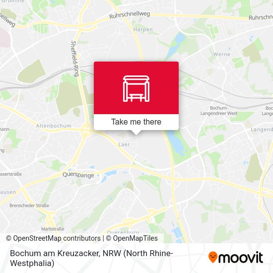 Карта Bochum am Kreuzacker