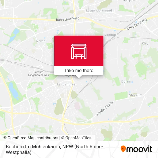 Карта Bochum Im Mühlenkamp