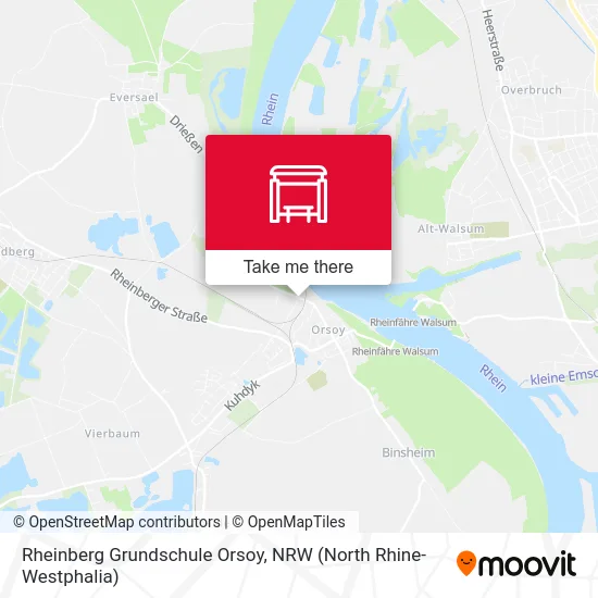 Rheinberg Grundschule Orsoy map
