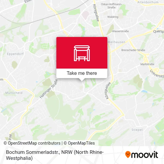 Карта Bochum Sommerladstr.