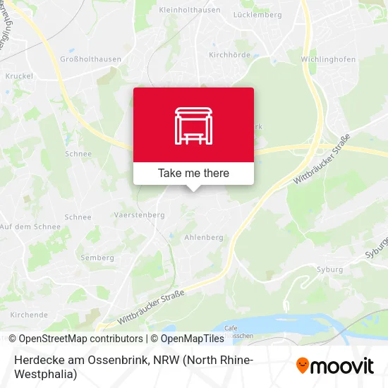 Карта Herdecke am Ossenbrink