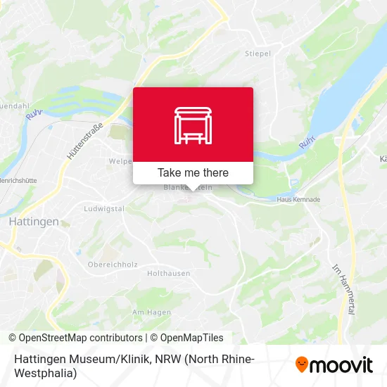 Hattingen Museum/Klinik map