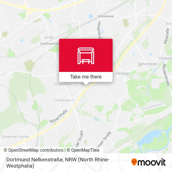 Dortmund Nelkenstraße map