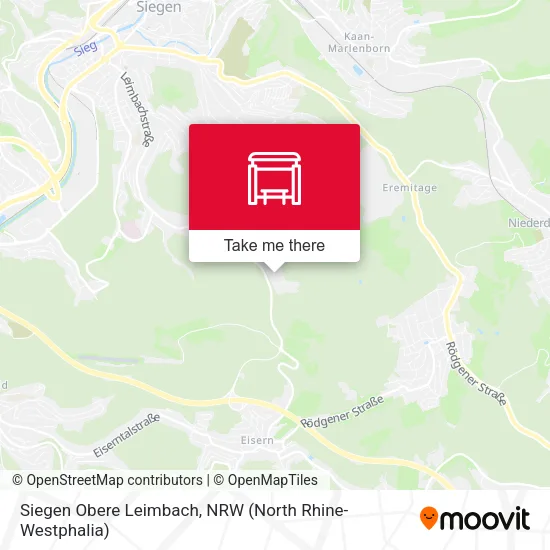 Карта Siegen Obere Leimbach