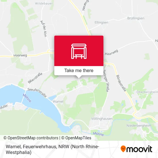 Wamel, Feuerwehrhaus map