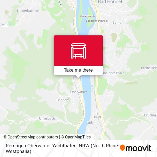 Карта Remagen Oberwinter Yachthafen