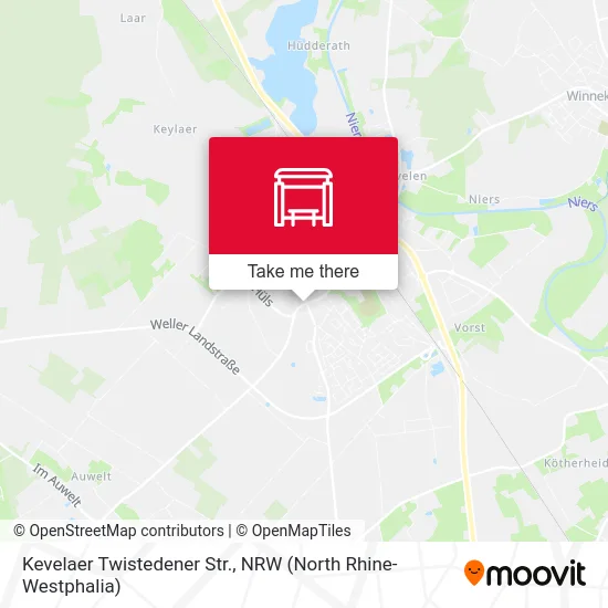 Карта Kevelaer Twistedener Str.