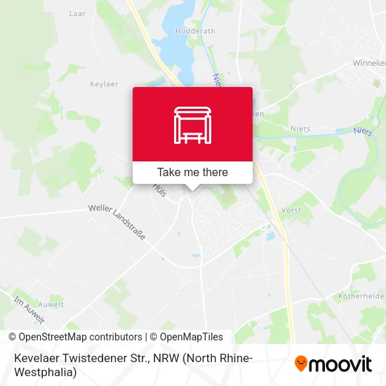 Карта Kevelaer Twistedener Str.