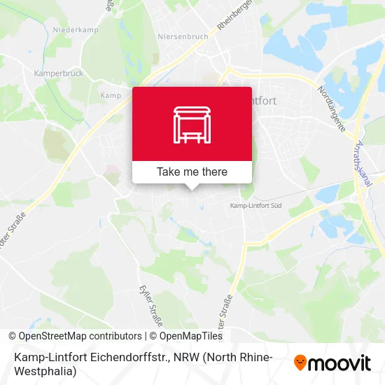 Карта Kamp-Lintfort Eichendorffstr.