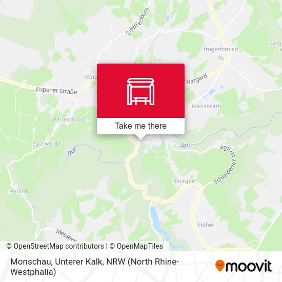 Карта Monschau, Unterer Kalk