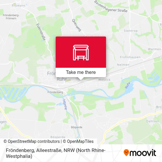 Fröndenberg, Alleestraße map