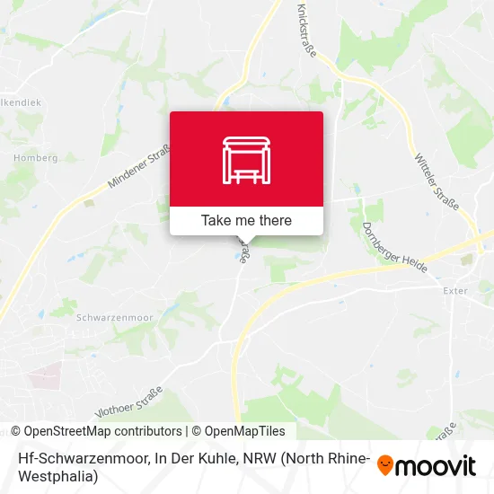 Hf-Schwarzenmoor, In Der Kuhle map