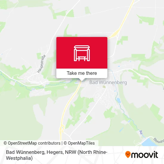 Bad Wünnenberg, Hegers map