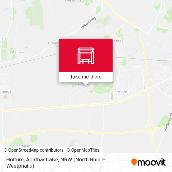 Holtum, Agathastraße map